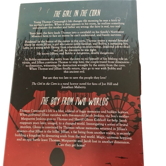 Jason Offutt The Girl In The Corn Duology Hardcover Signed Sprayed Edges New - Picture 4 of 13